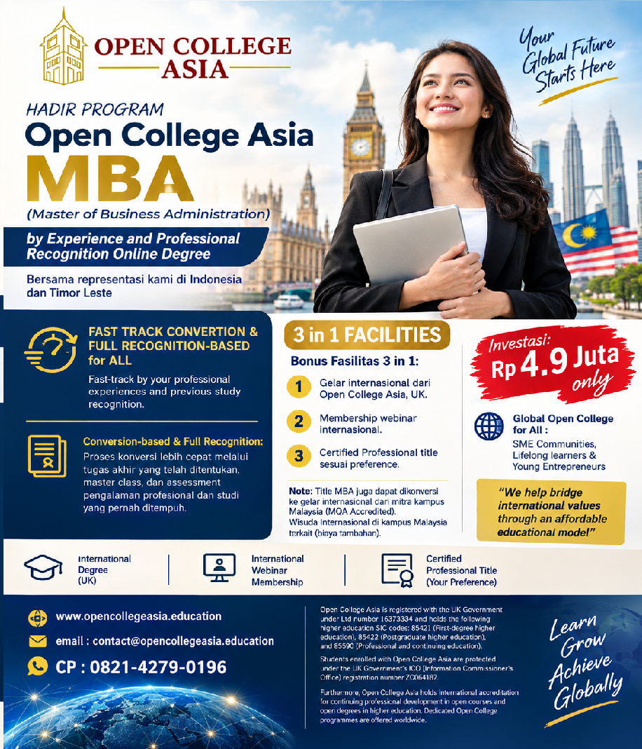 MBA OCA smaller size MBA OCA smaller size